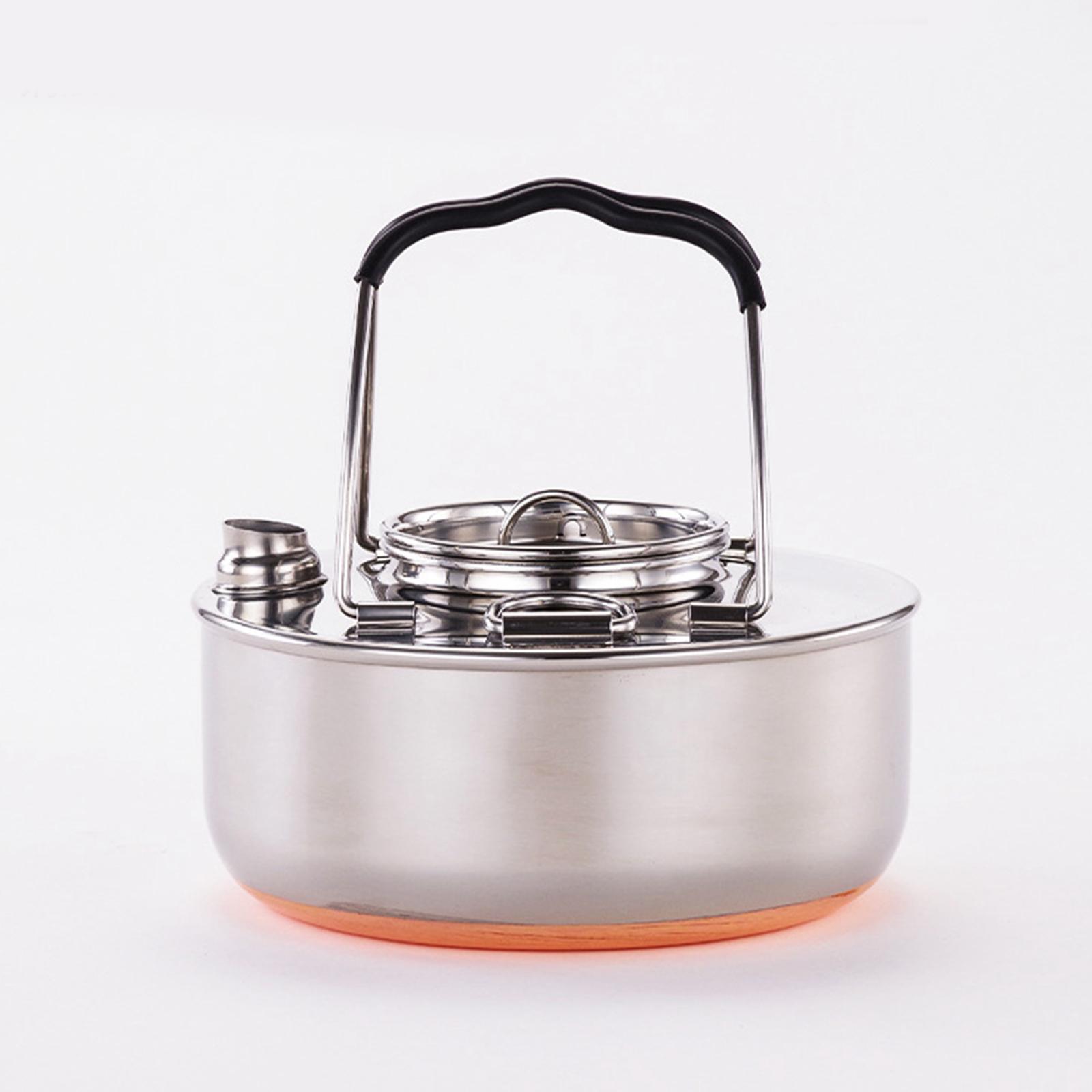Camping Lightweight Cooking Pot - Portable Kettle for Cooking Lightweight Tea