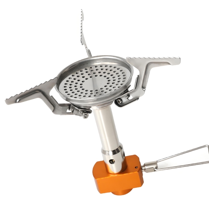 Camping No Cooking Meals - Folding Stove Head for Camp Meal