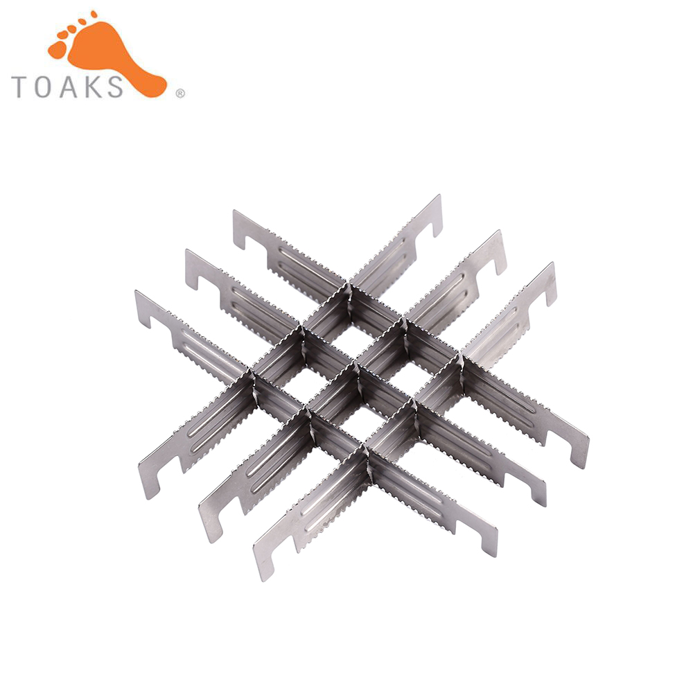 Camping Cooking Fuel - 2/4/6pcs TOAKS Outdoor Titanium Wood Stove