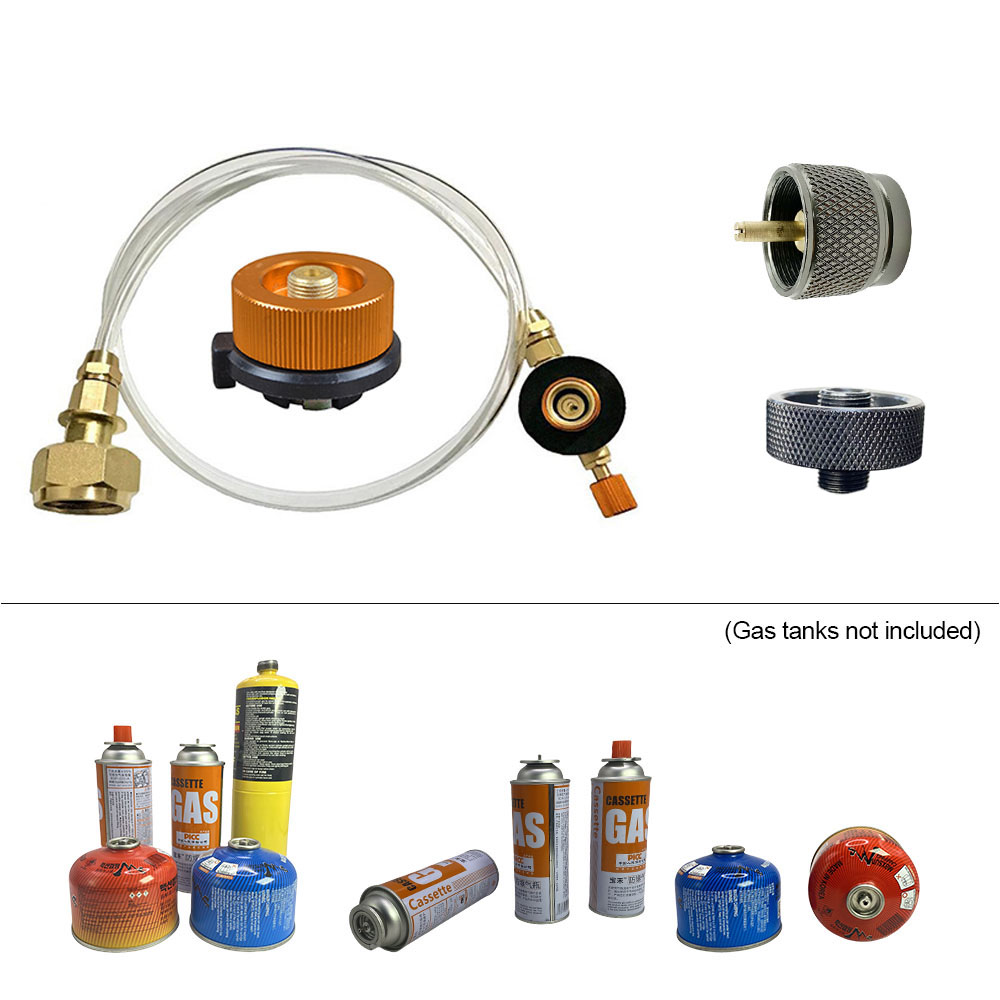 Camping Cooking Fuel - Outdoor Gas Stove Gas Refill Adapter