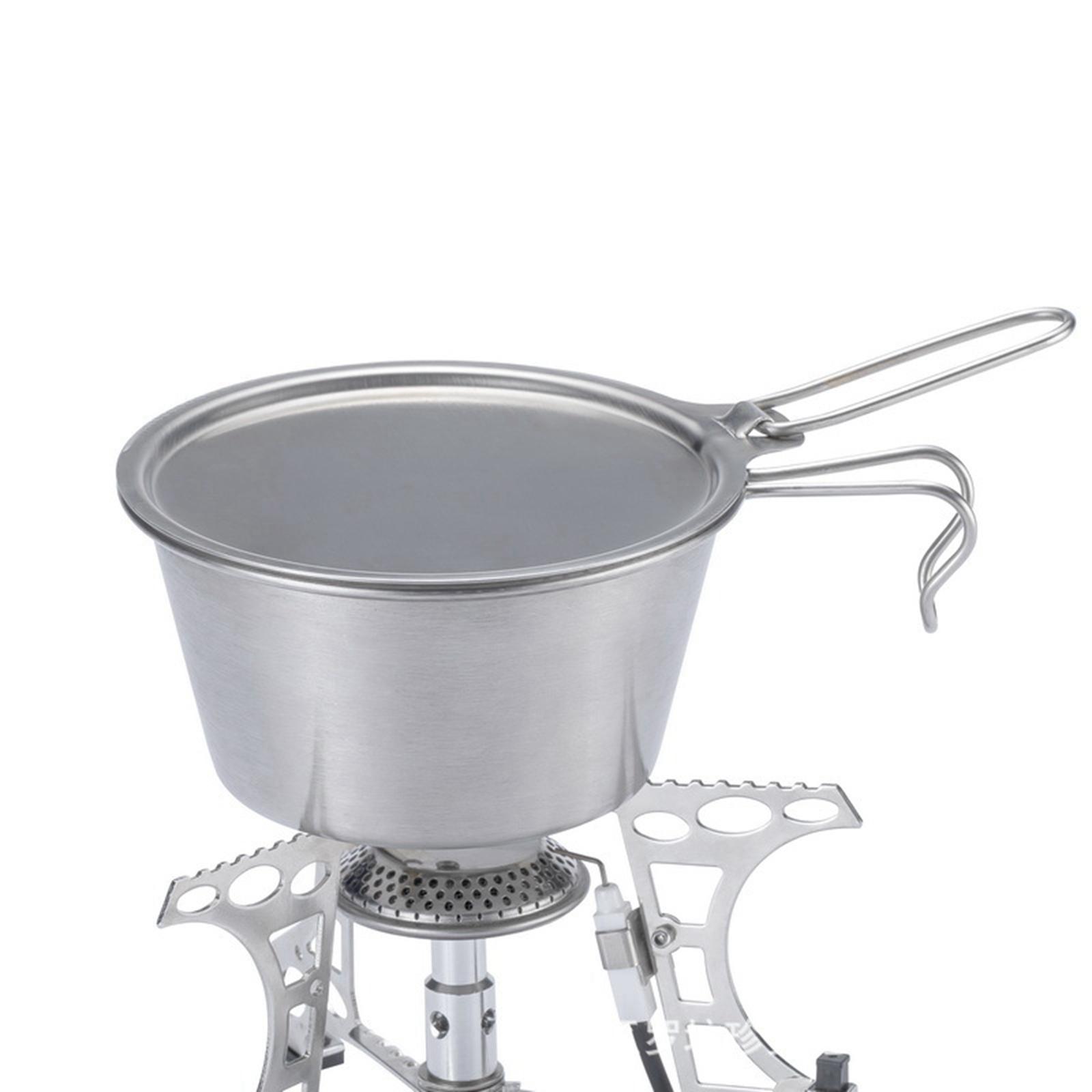 Camping Lightweight Cooking Pot - Lightweight Camping Pot Lid Bowl Dish