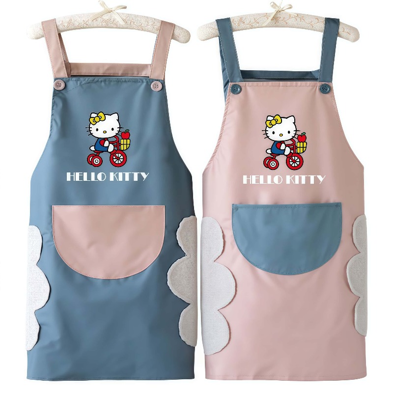 Camping Cooking Apron - New Waterproof Oil-Proof PVC Apron for