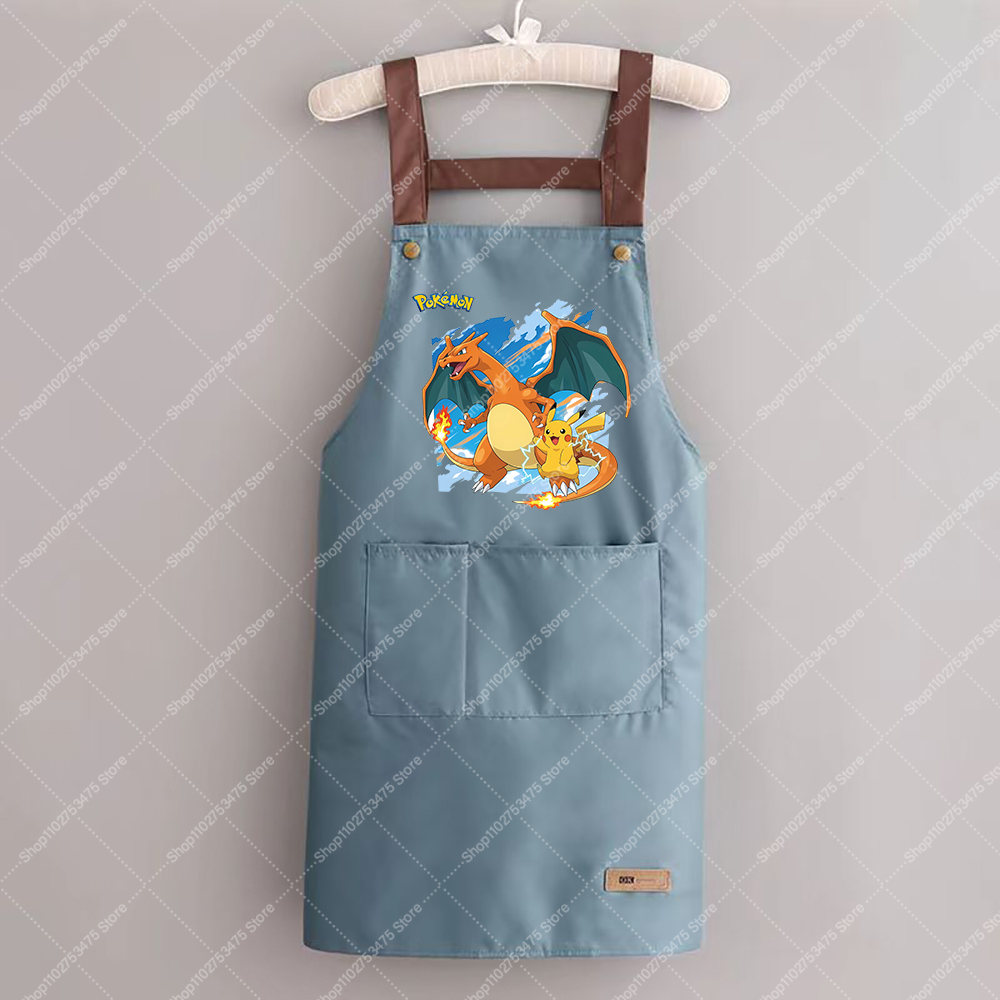 Camping Cooking Apron - Women Men Fashion Printed Apron Cartoon