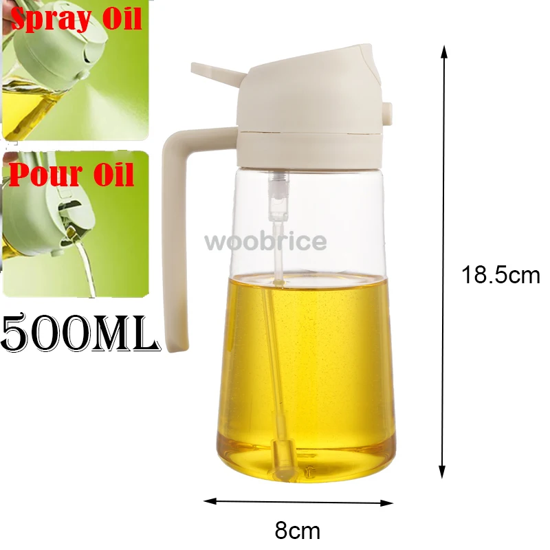 Camping Cooking Oil Bottle - Olive Oil Spray Bottle for Oil