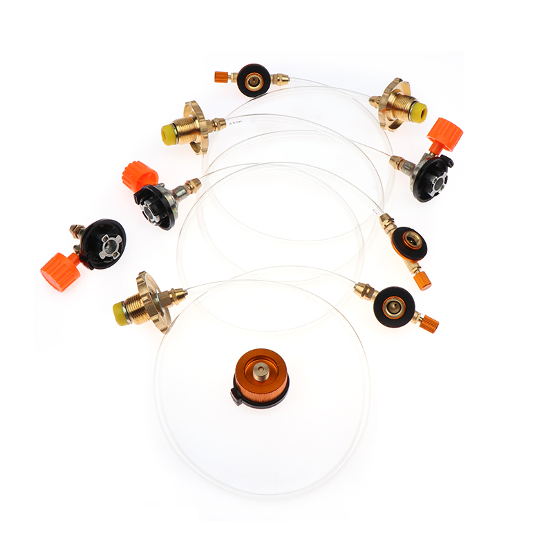 Camping Cooking Fuel - Outdoor Gas Tank Inflation Valve Adapter