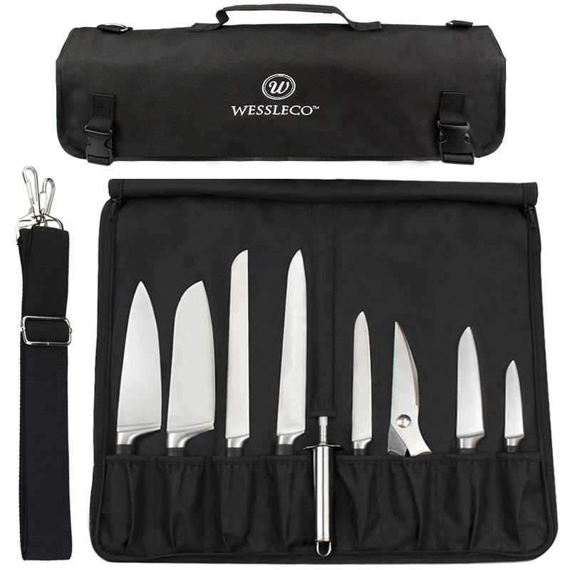 Camping Cooking Rack - Portable Knife Roll Bag Oxford Multiple