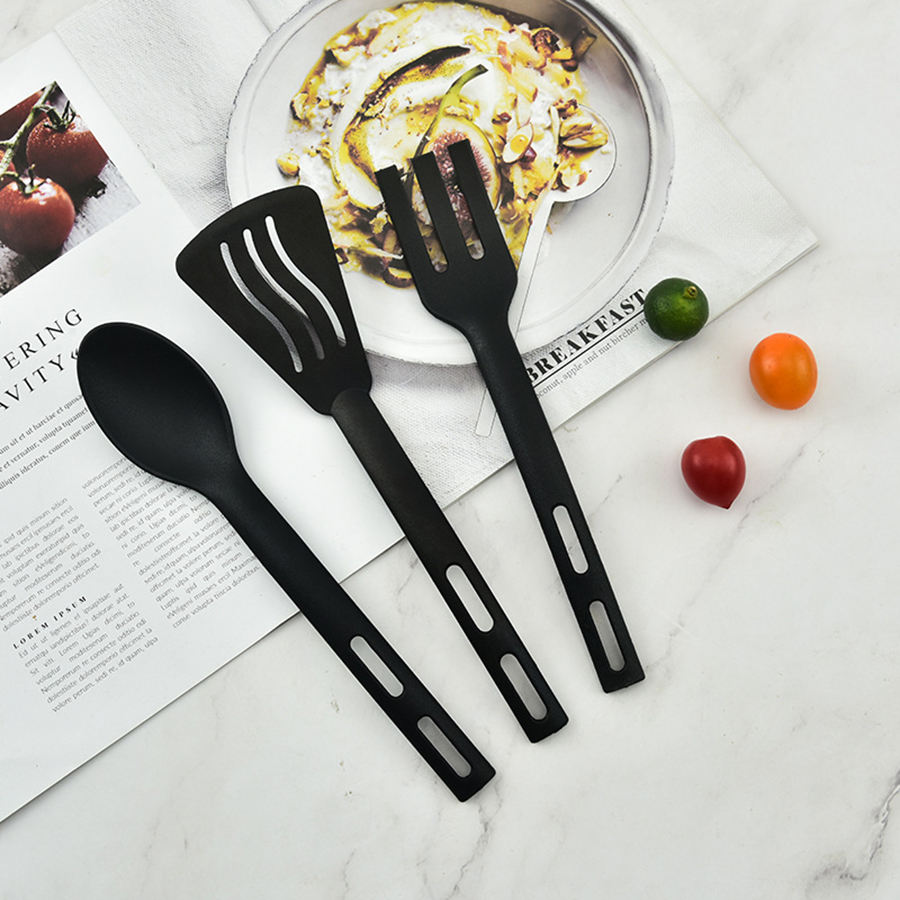 Camping Cooking Unit - 3PCS Nylon kitchenware Spatula spoon Surface