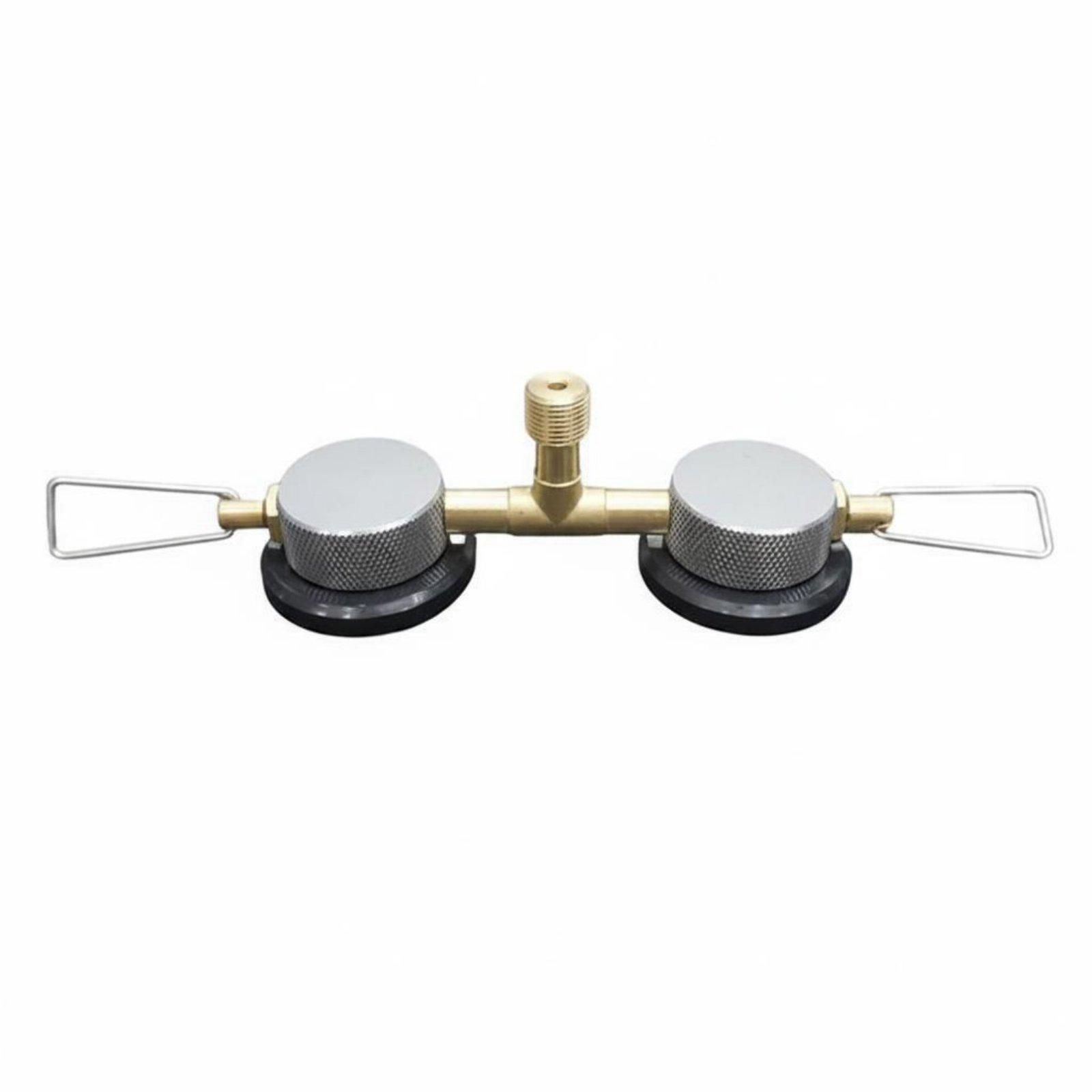 Camping No Cooking Meals - Portable Gas Stove Camping Adapter Twin