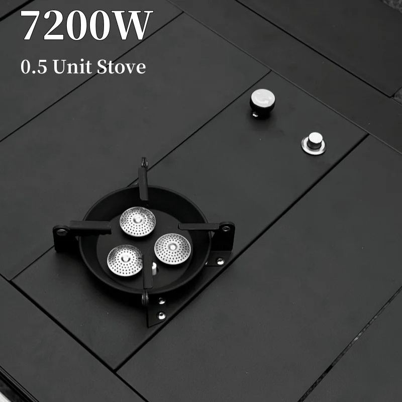 Camping Cooking Unit - Gas Stove 0.5 Unit Gas Stove