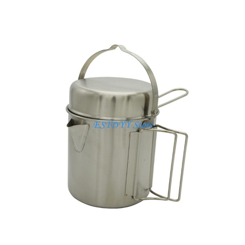 Camping No Cooking Meals - G6DE Outdoor Cook Pot in Metal