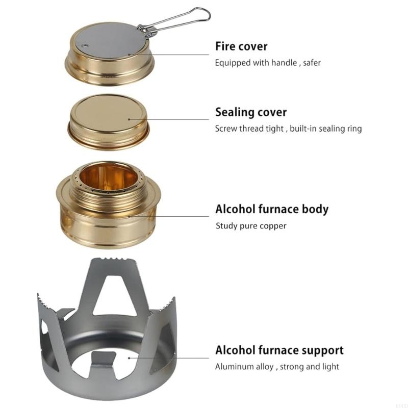 Trail Meal Stove Set for Camp  - Camping No Cooking Meals review and price