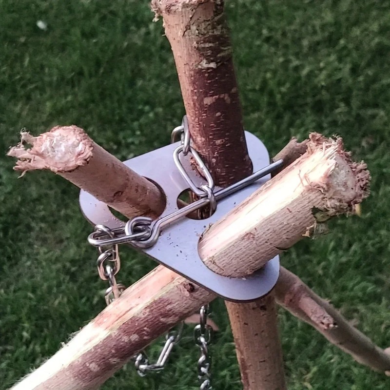 Outdoor BBQ Tripod Portable De - Camping Cooking Pot Tripod review and price