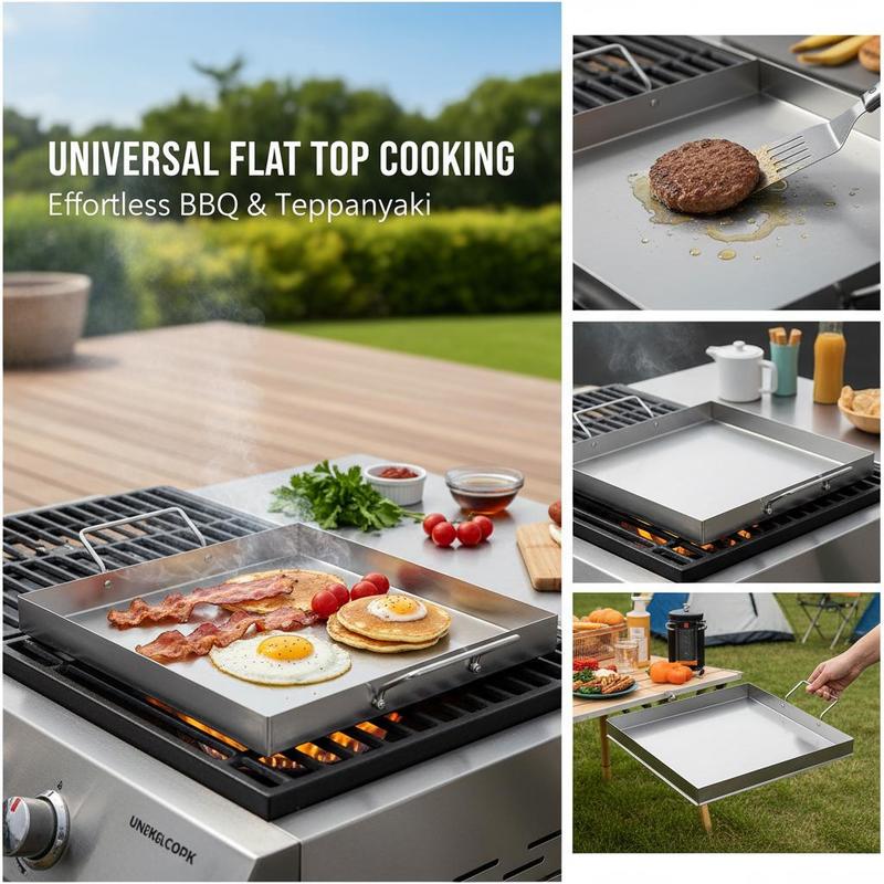 Universal Flat Top Griddle 18x - Camping Cooking Equipment review and price
