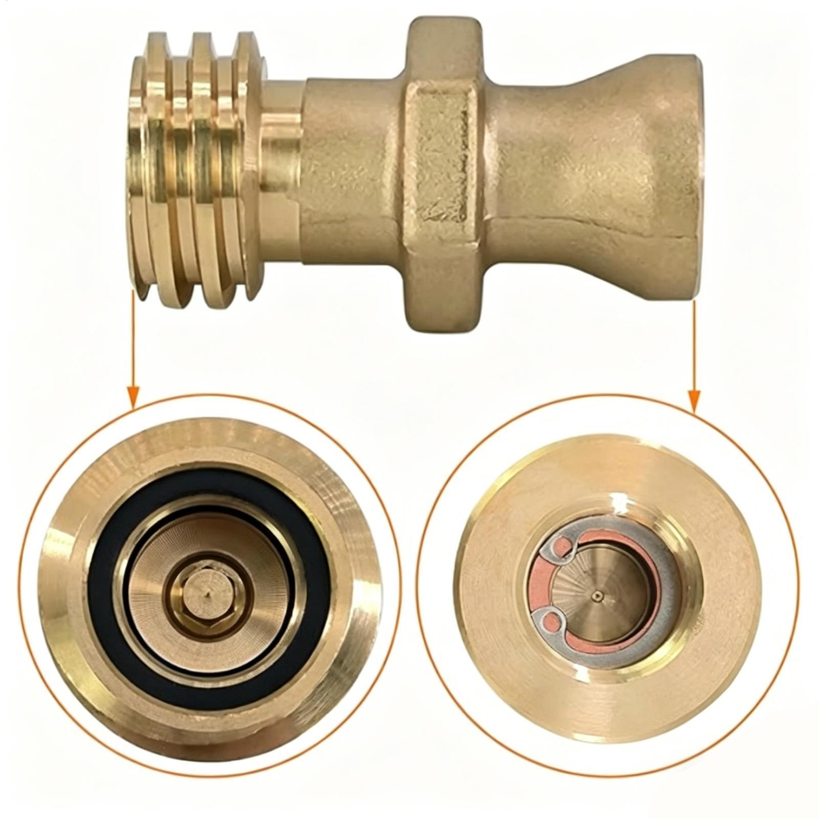 Propane Tank Connector Male Br - Camping Cooking Area review and price