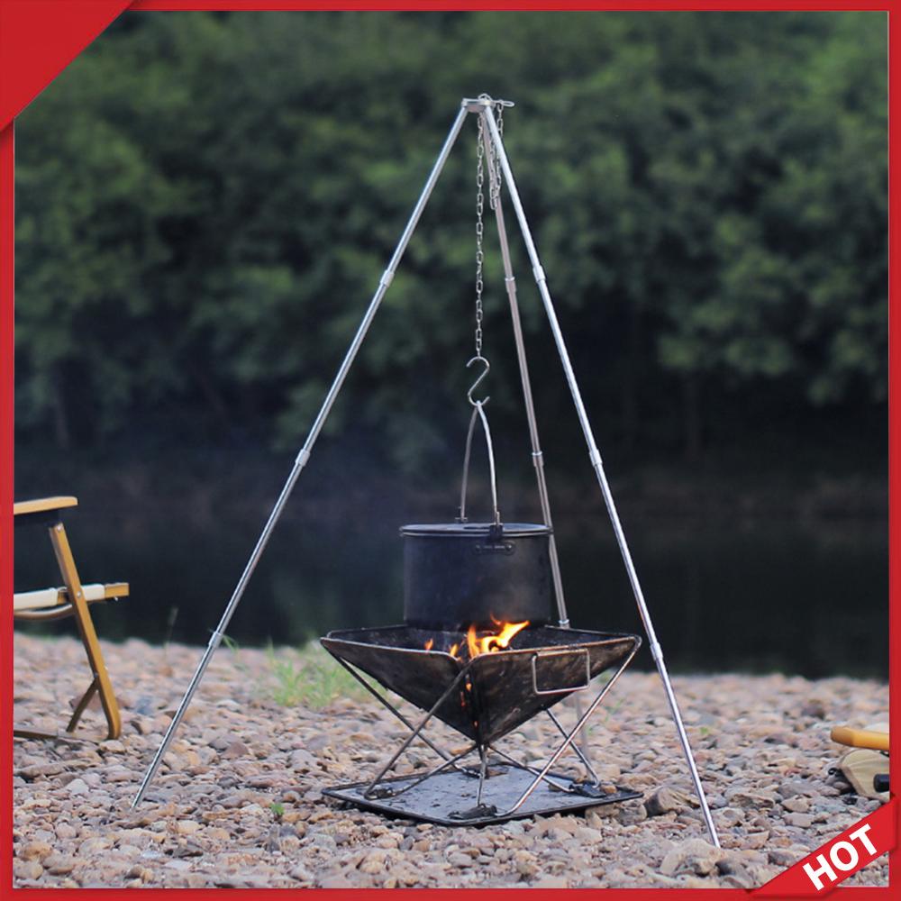 Outdoor Cooking Tripod Portabl - Camping Cooking Pot Tripod review and price