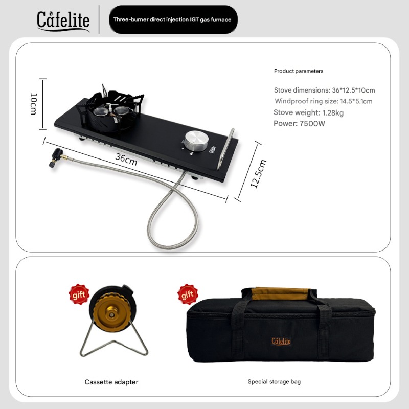 Mini Split Gas Stove Half Unit - Camping Cooking Unit review and price