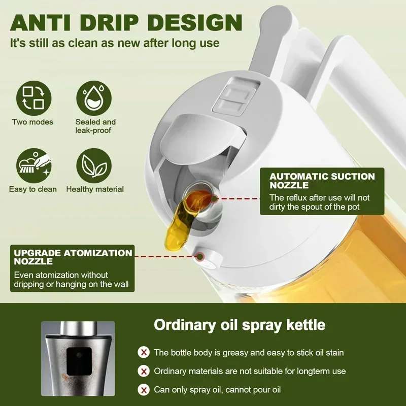 Olive Oil Spray Oil Sprayer Pl - Camping Cooking Oil Bottle review and price