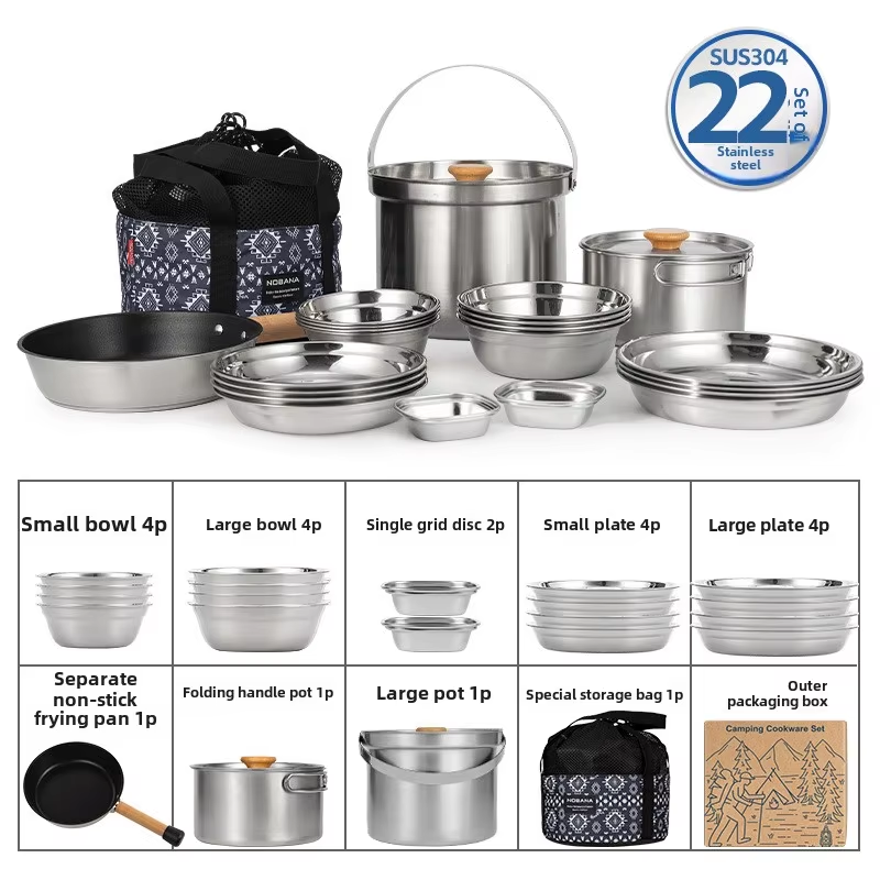 NOBANA Newest Outdoor Stainles - Camping Cooking Unit review and price
