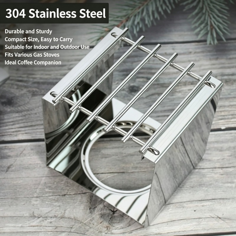 Stainless Steel Square Coffee  - Camping Cooking Equipment review and price