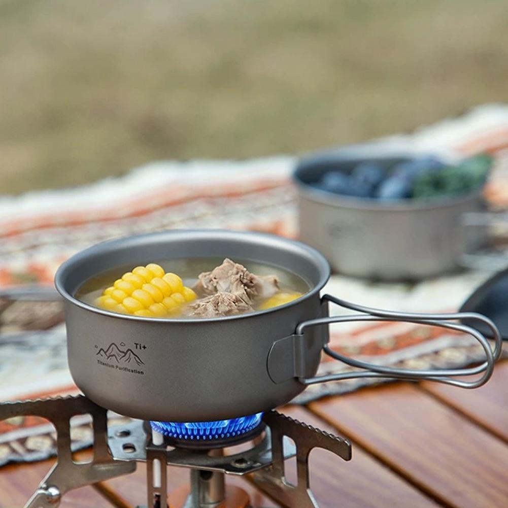 Ultralight Camping Pot Portabl - Camping No Cooking Meals review and price