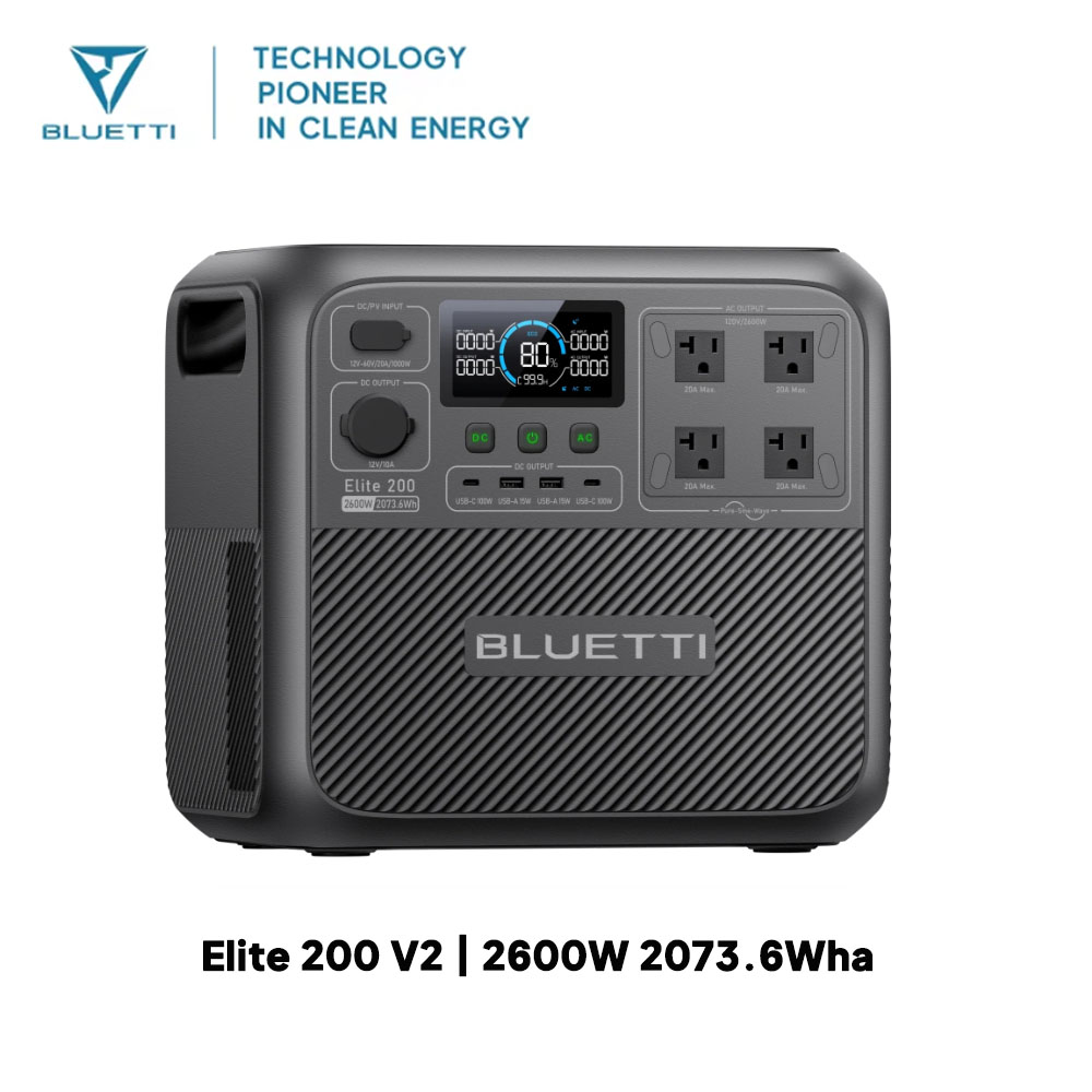 【Renew】BLUETTI Elite 200 V2 Po - Camping Cooking Equipment review and price