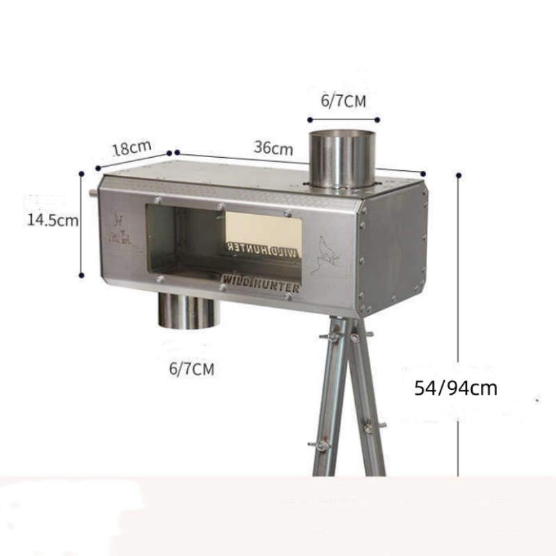 Camping Firewood Stove 2-Side  - Camping Cooking Area review and price