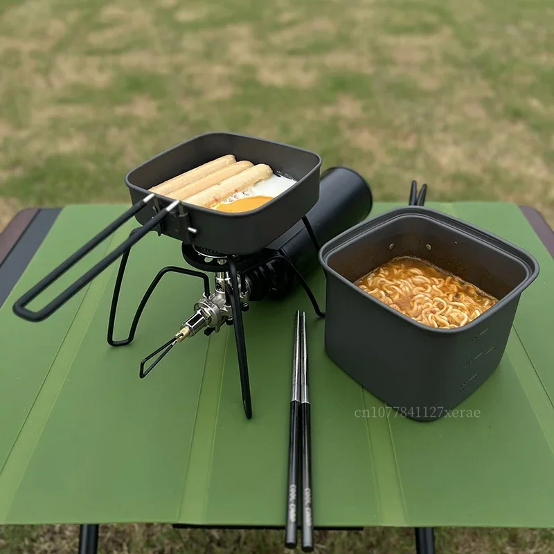 Outdoor Camping Folding Pot Po - Camping No Cooking Meals review and price