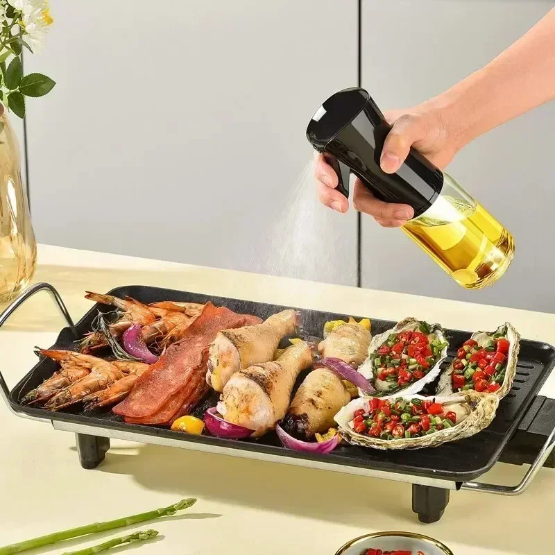 200/300/500ml Oil Spray Bottle - Camping Cooking Oil Bottle review and price