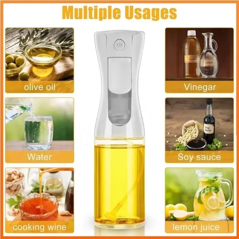 200/300/500ml Oil Spray Bottle - Camping Cooking Oil Bottle review and price