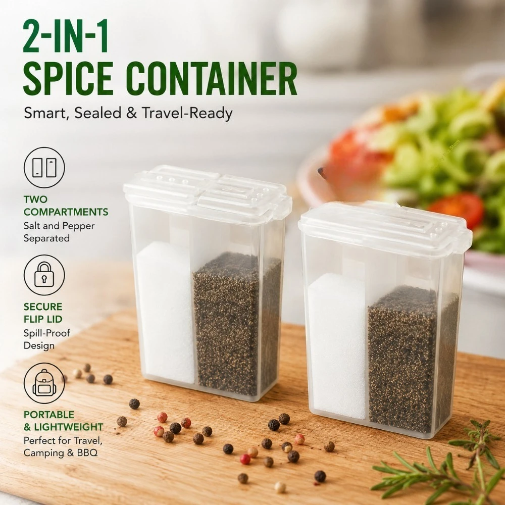 Multi-use 2in1 Spice Jar 2/4/6 - Camping Cooking Options review and price