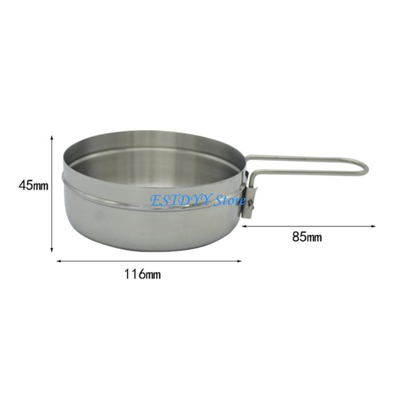 G6DE Outdoor Cook Pot in Metal - Camping No Cooking Meals review and price